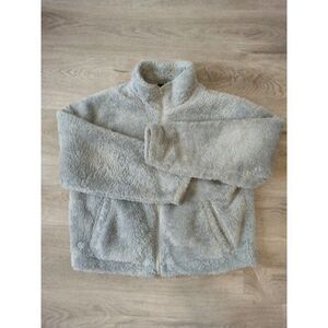 Medium Jacket Forever 21 Sherpa full zip